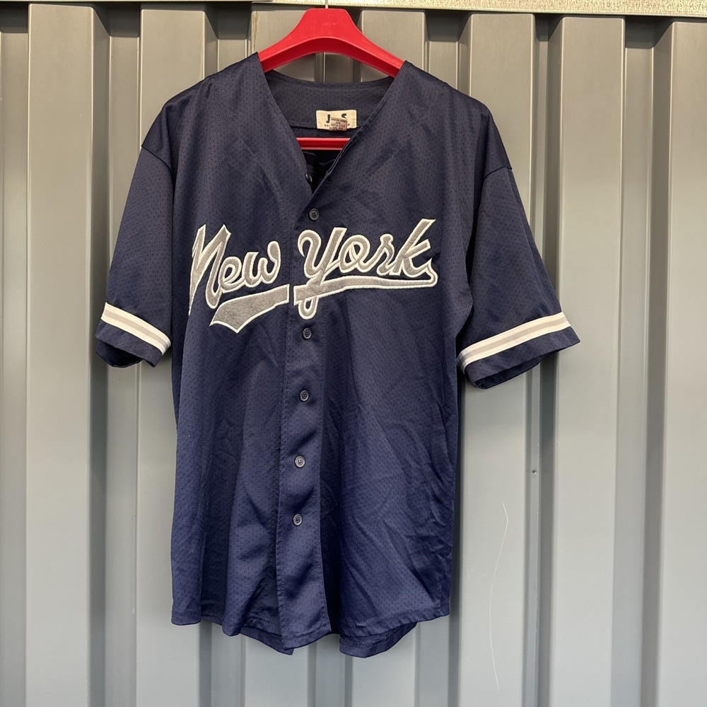 NEW‎ YORK BASEBALL JERSEY MENS-large